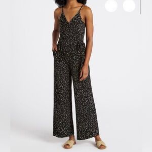 Elegant Black  White Women's Romper